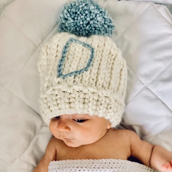 New York to Colorado Accessories Made To Order Initial Hat